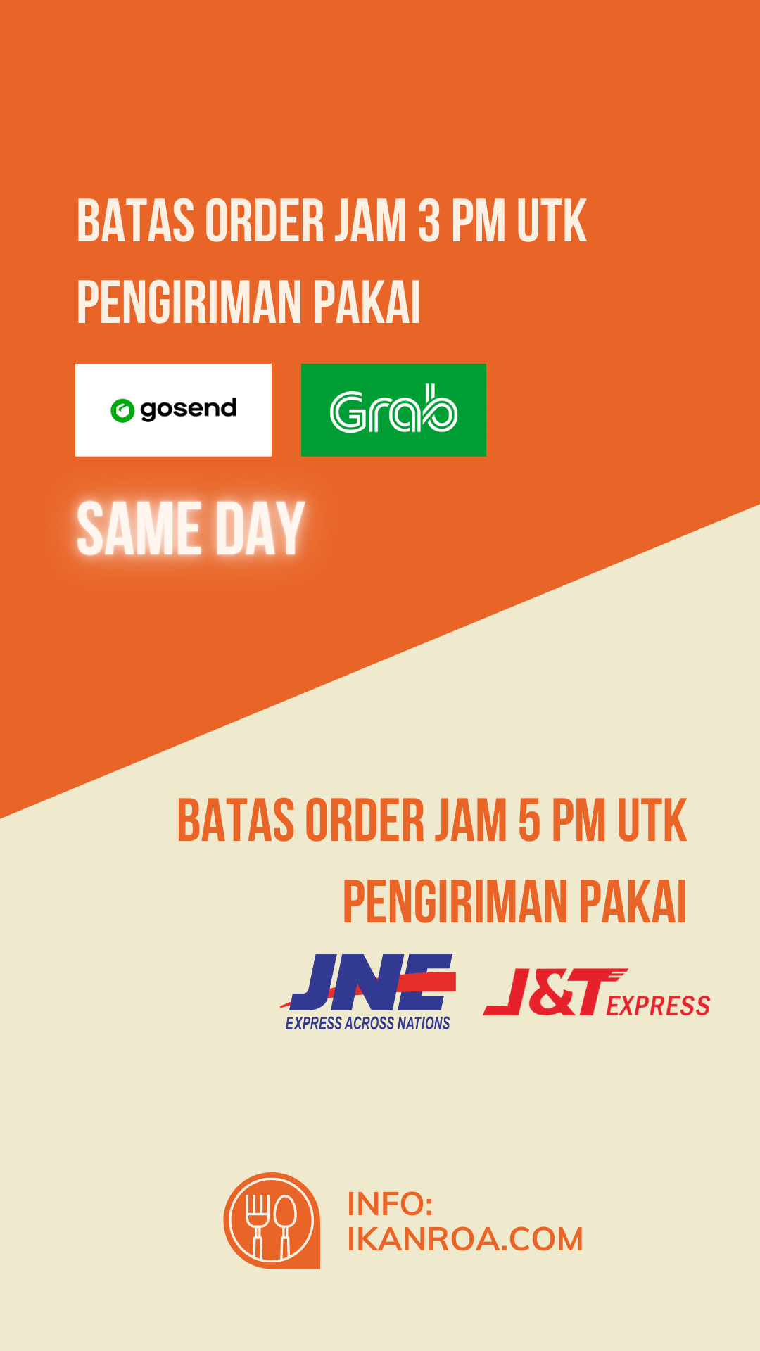 Jam Order Pengiriman